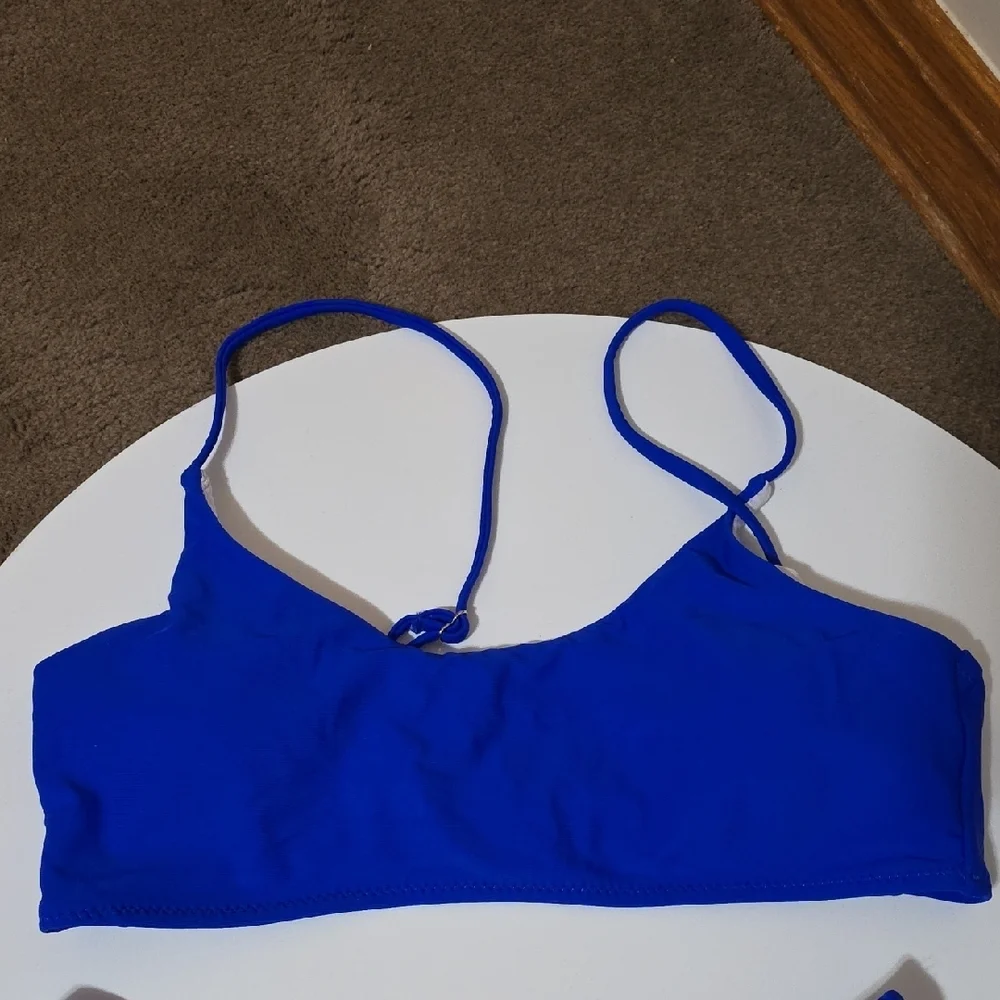 Vibrant Blue Bikini Set
